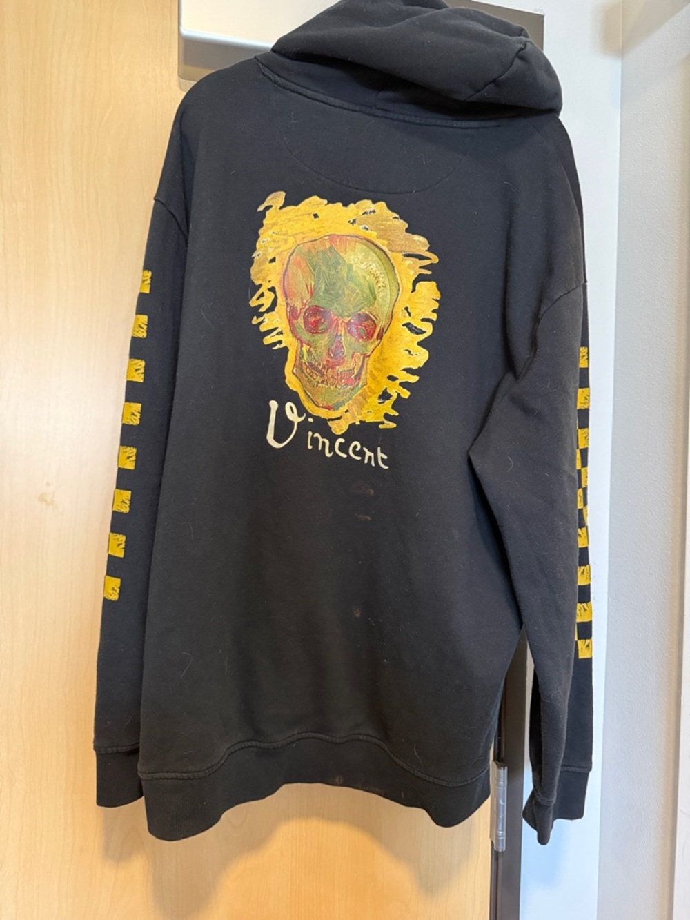 Vans Super Rare Vincent Van Gogh Black Pullover Hoodie - Picture 2 of 2